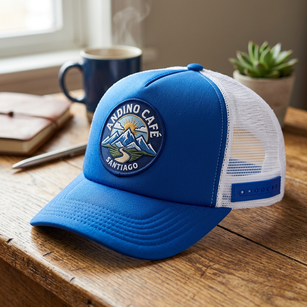 Jockey clásico estilo Trucker con malla