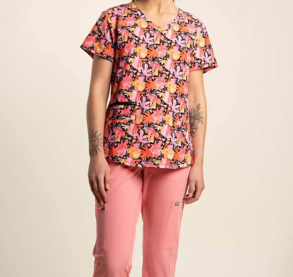 Top mujer Tropical