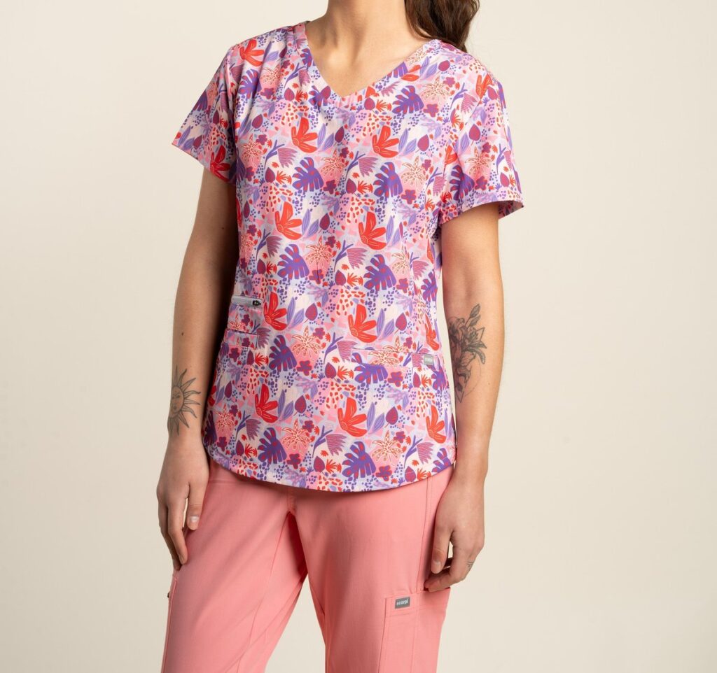 Top mujer Tropical
