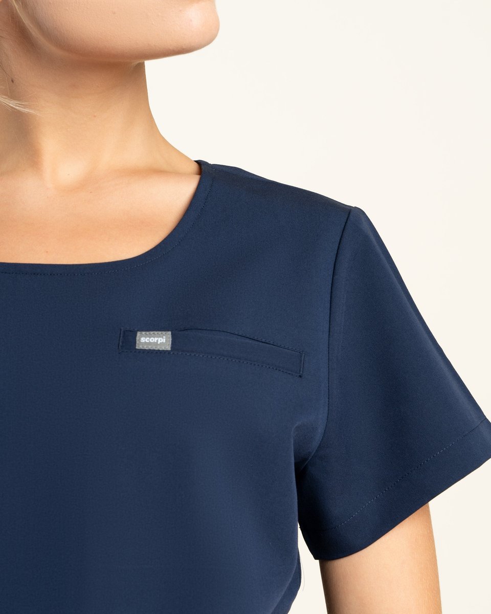 Top mujer Dynamic cuello Rib