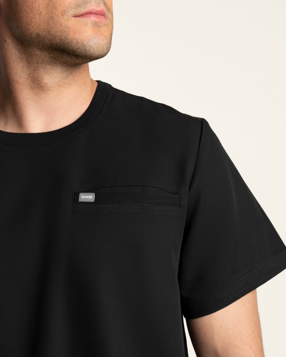 Top hombre Dynamic cuello Rib