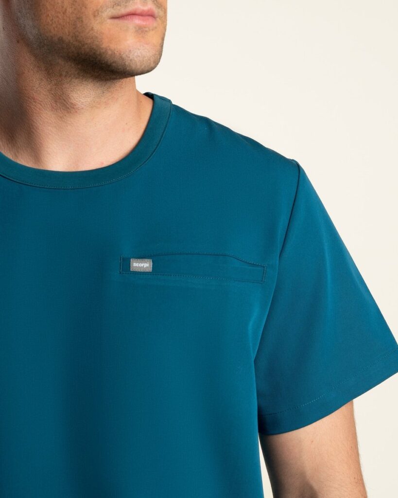 Top hombre Dynamic cuello Rib