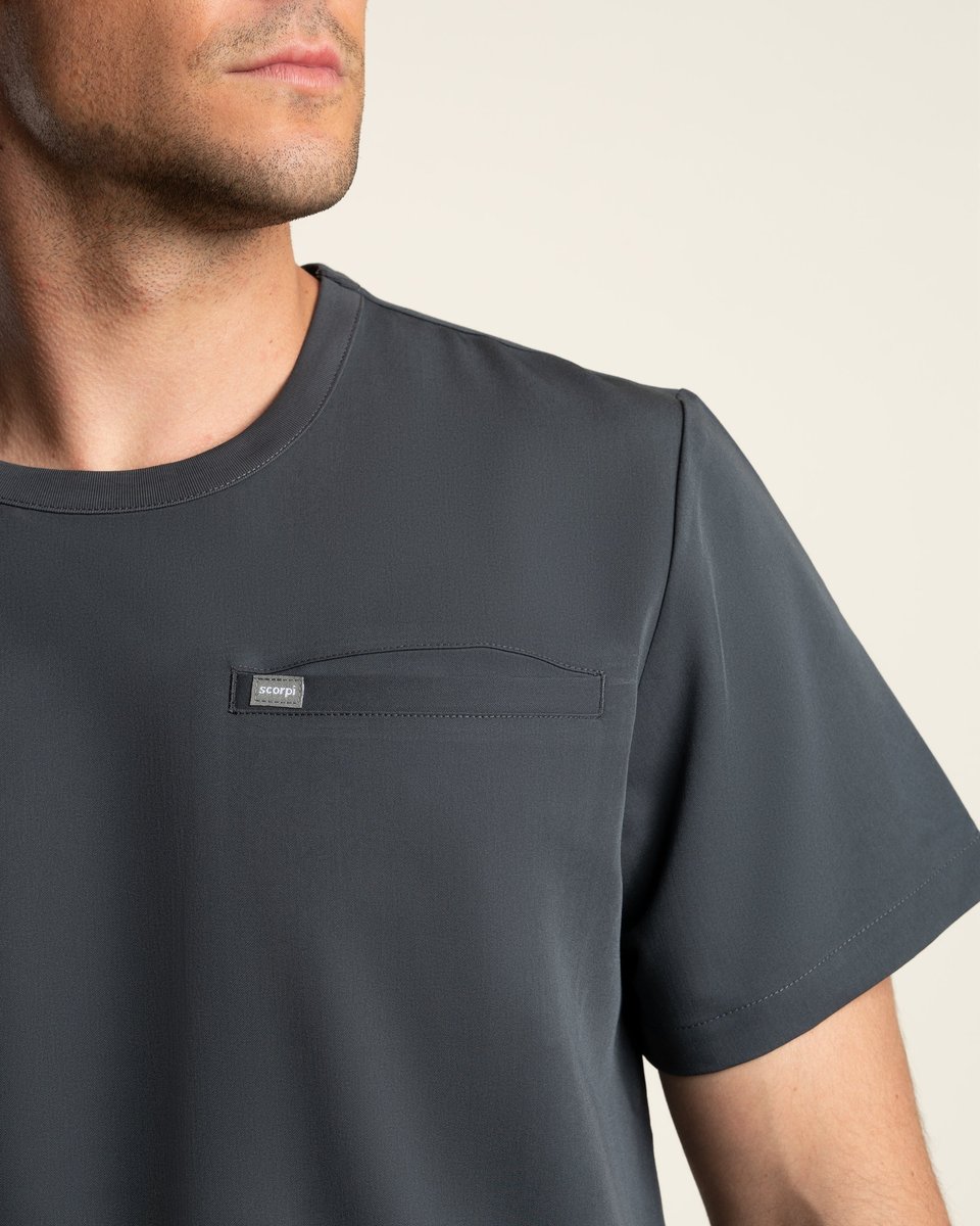 Top hombre Dynamic cuello Rib