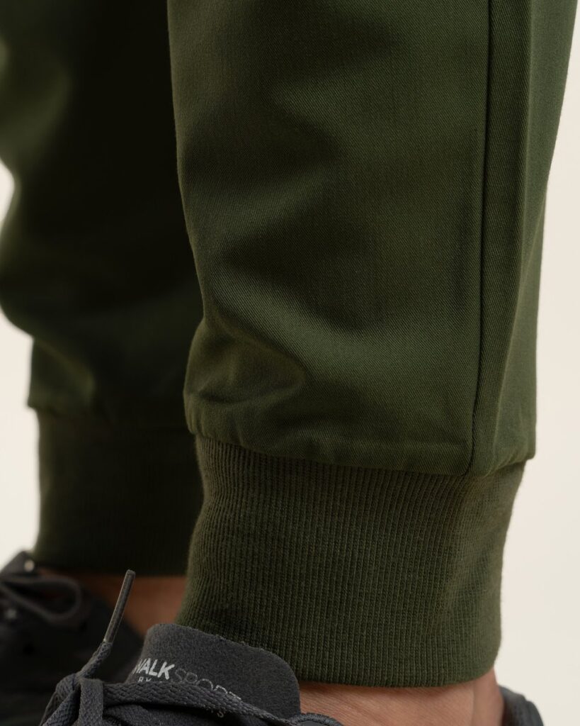 Pantalon hombre Dynamic military puño Rib