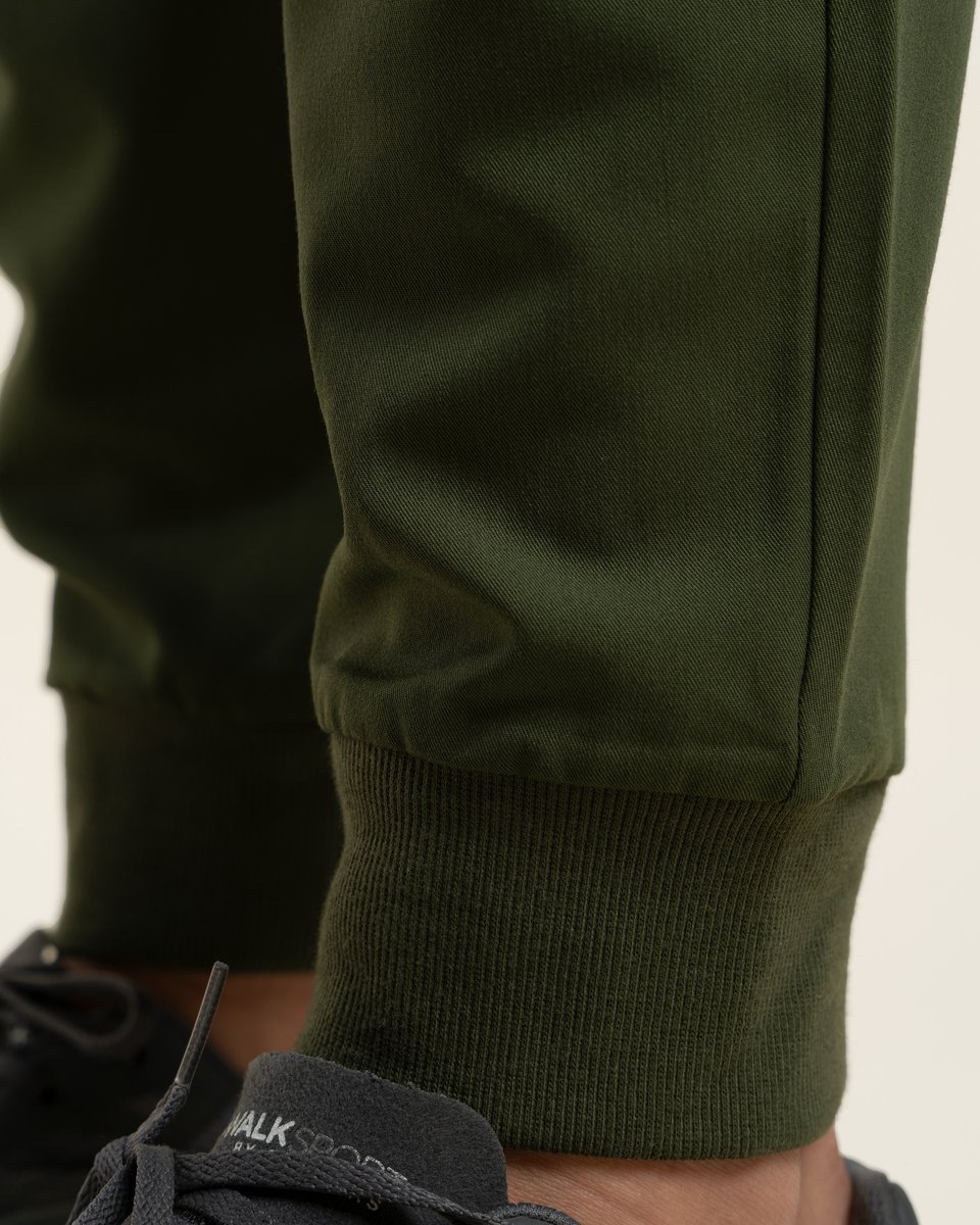 Pantalon hombre Dynamic military puño Rib