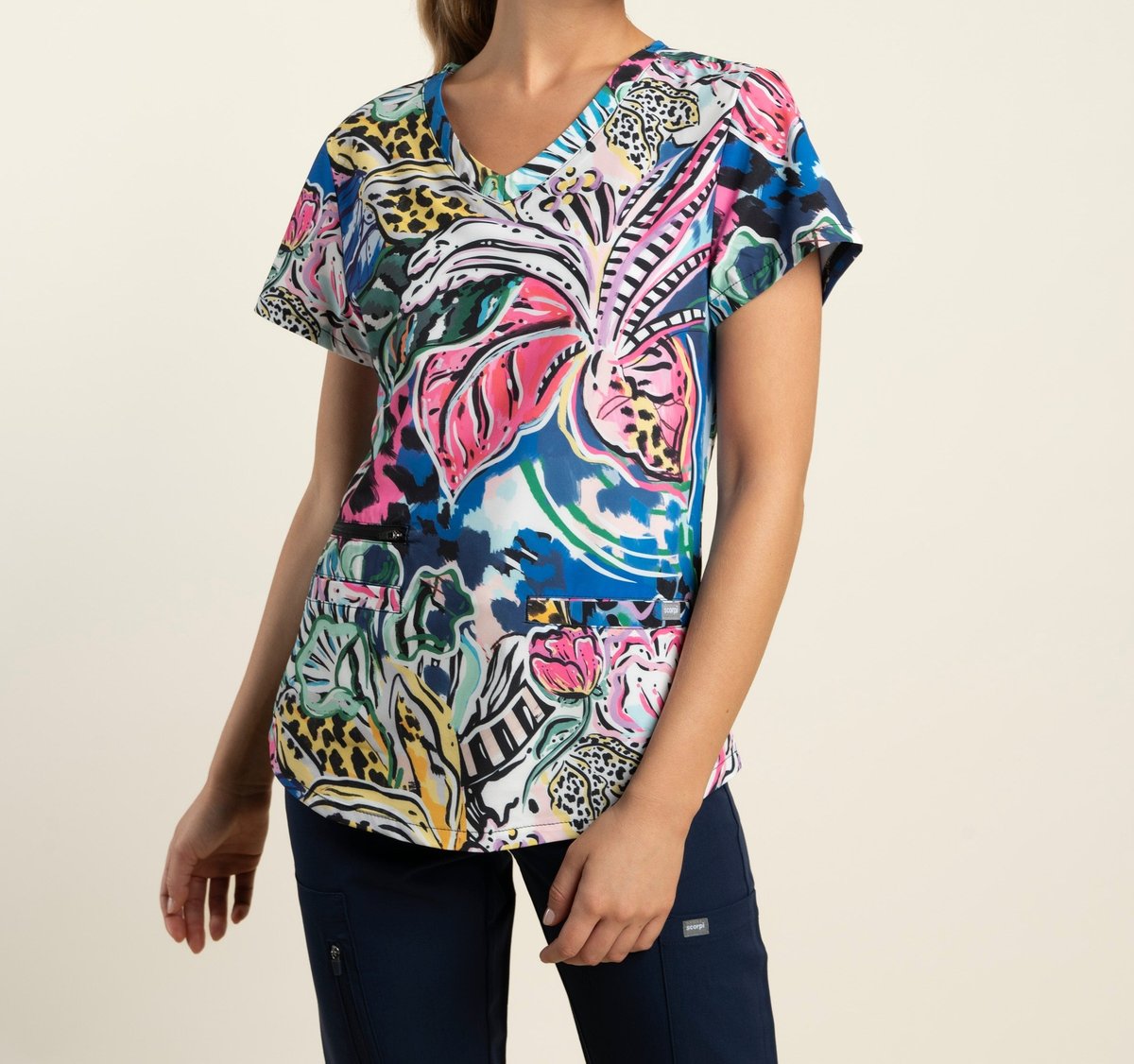 Top mujer Safari
