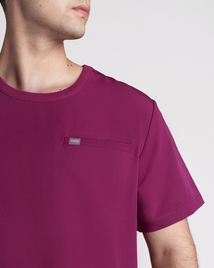 Top hombre Dynamic cuello Rib