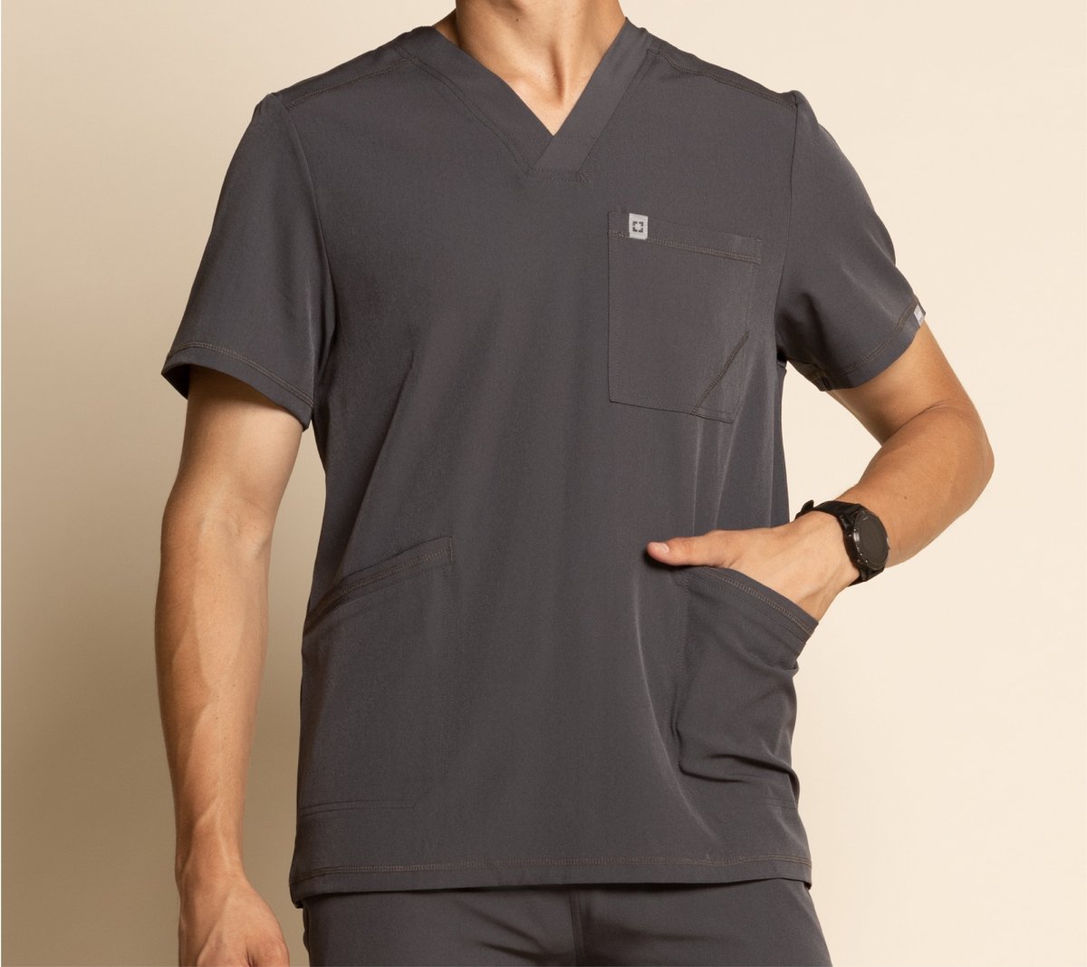 Top hombre Sport Stretch