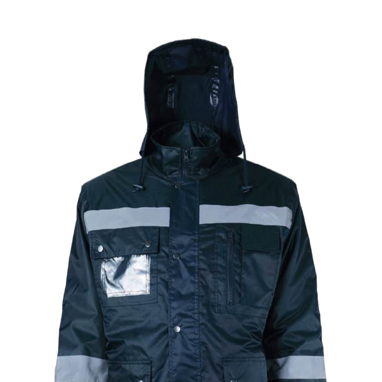 Parka impermeable oxford c/reflectante