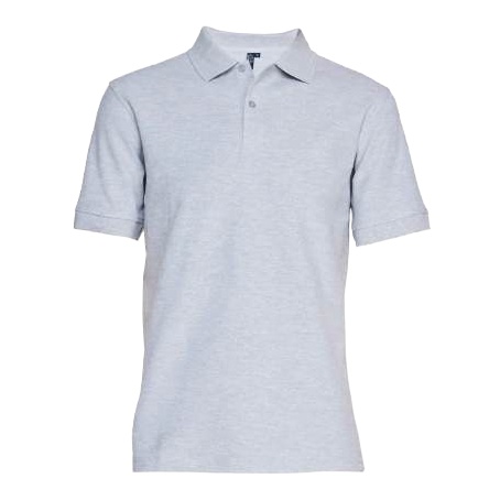 Polera pique 80/20 hombre m/corta