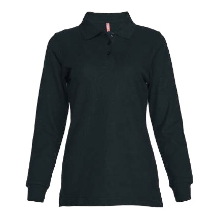 Polera pique 80/20 mujer  m/larga