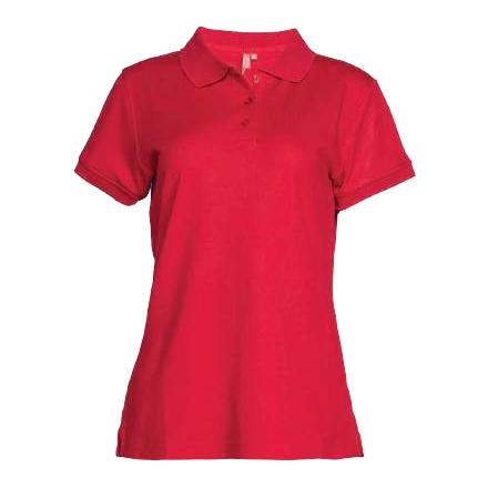 Polera waffle mujer cvc 60/40  m/corta