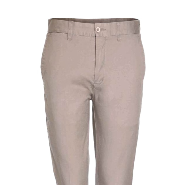 Pantalon gabardina spandex frente plano