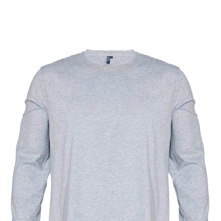 Polera polo 100% algodón hombre m/larga