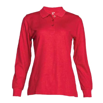 Polera waffle mujer cvc 60/40  m/larga